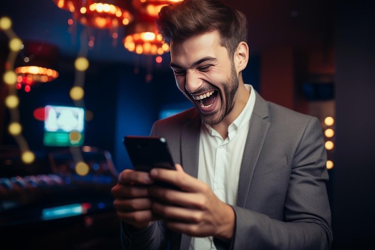 Karakter tikus lincah di layar mobile